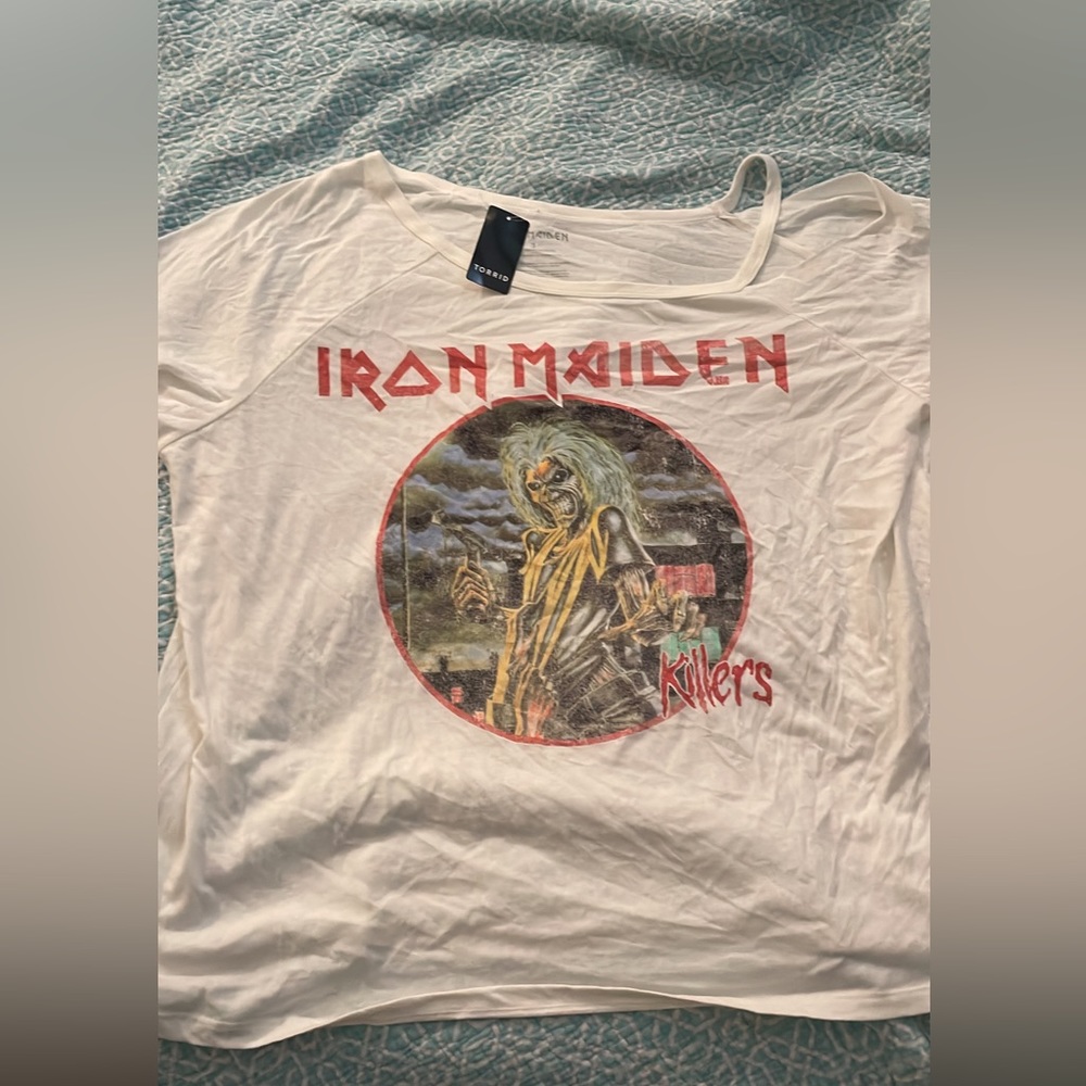 Iron Maiden band tee